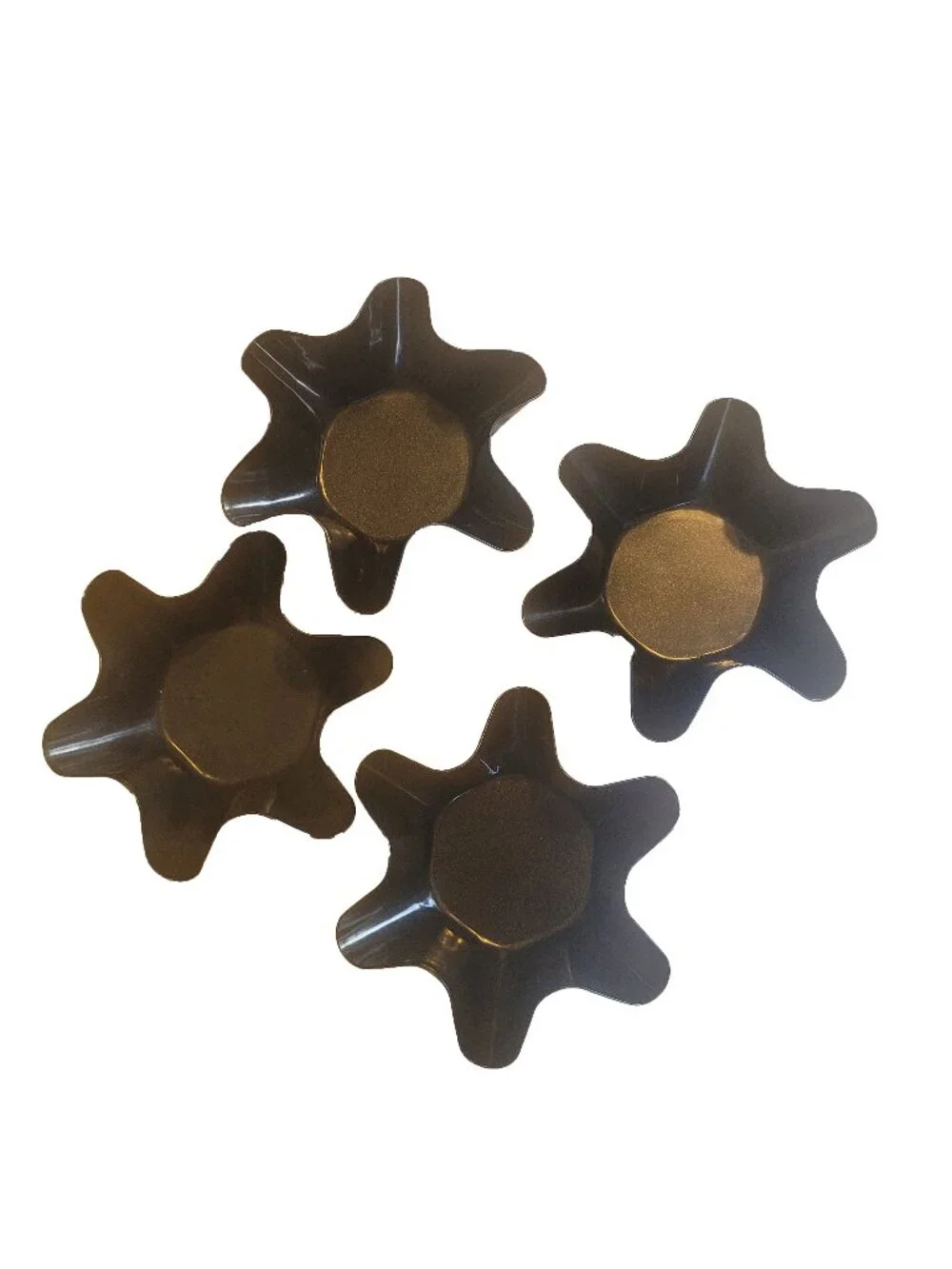 Set of 4 taco plates and bowls